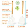 KLAQQED 2Pcs Spatula Silicone Spatula Set Turner Kitchen Spatulas Silicone