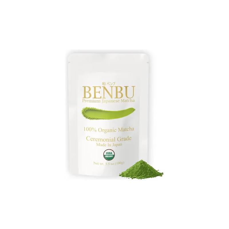 Benbu Té Matcha Orgánico Benbu Grado Ceremonial 100 G