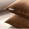 MIULEE Pack of 2 Decorative Velvet Throw Pillow Covers Soft