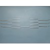 ZiWen New Stainless Steel Chrome Front Grille Trims for Honda