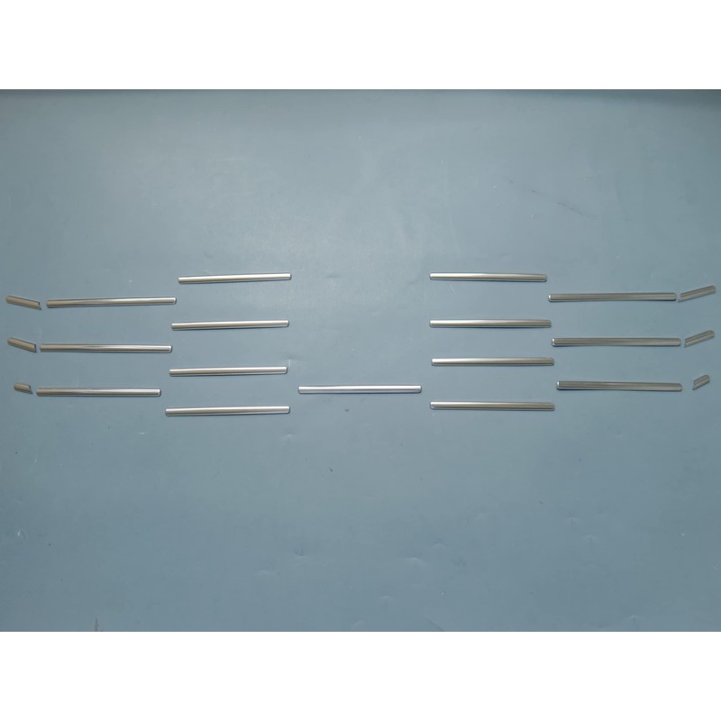ZiWen New Stainless Steel Chrome Front Grille Trims for Honda