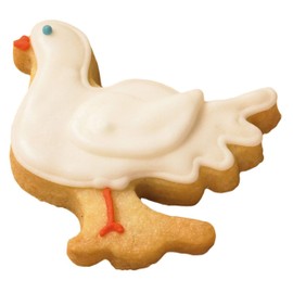 cotta BIRKMANNクッキー型 小さい鳩 シルバー 6cm 85844