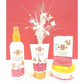 Jafra Tender Moments 1-2-4 SET Cologne + Hair Detangler + Shampoo + Solid Cream