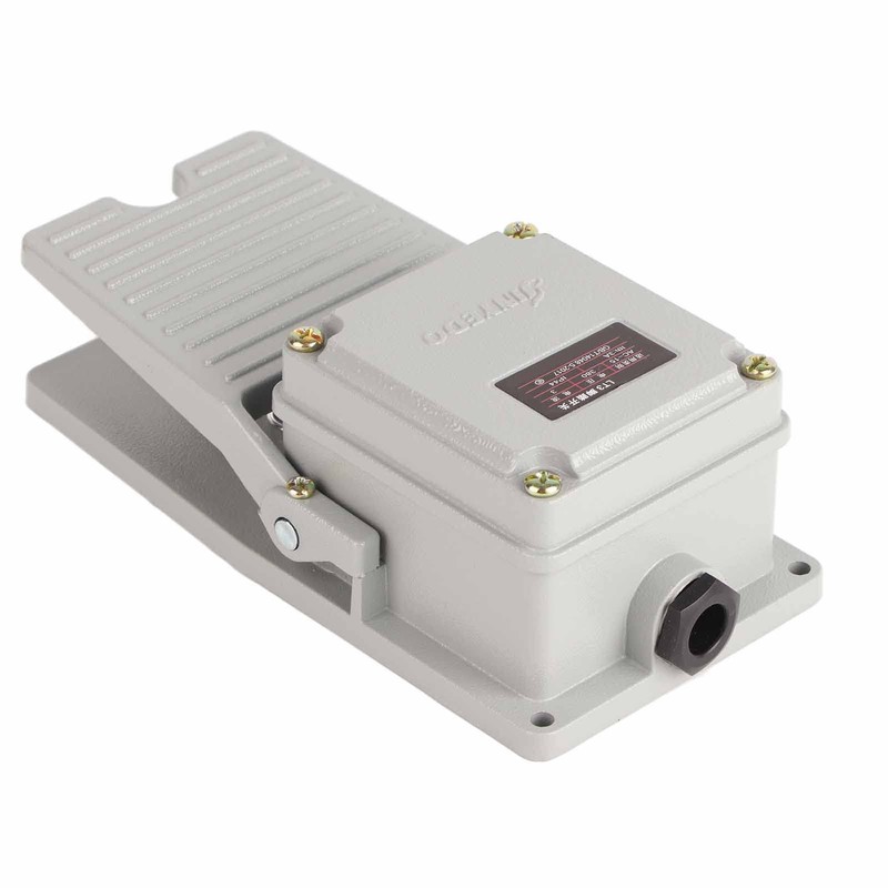 CaCaCook Foot Switch LT3, Aluminium Housing, Silver Contacts, ON-OFF Switch,