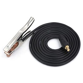 Amico GC15500, 500-Amp/15-Feet/2-Gauge Pure Copper Earth Ground Clamp Cable for Stick Arc Welder, MIG TIG Welding and Plasma Cutter.