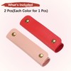 TIXIPEM Leather Handle Wrap [2PCS] - Handbag Handle Wrap Cover