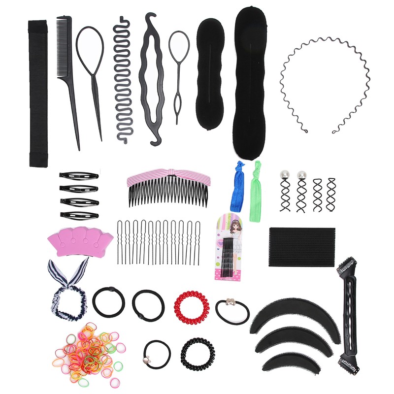 Professional DIY Hair Accessories Pin Clip Tail Comb Hair Braiding