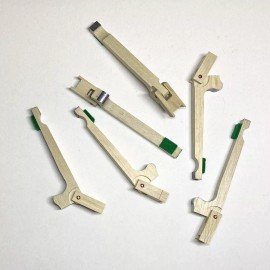 Unbranded 6 pcs Wood Full Size Upright/Vertic