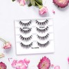 Ardell False Lashes Faux Mink Wispies Paquete múltiple, 4 pares