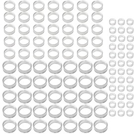 105 PCS (3 Sizes each 35) Sphere Stand,Clear Mini Ball Stand,Round Display Stands for Baseball, Crystal Ball, Golf Ball, Softball, Tennis Ball, Marbles, Spheres, Collections.3 Sizes Large,Medium,Small