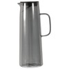 GRIRIW Beverage Kettle with Filter Lid Large Capacity Electroplated Glass