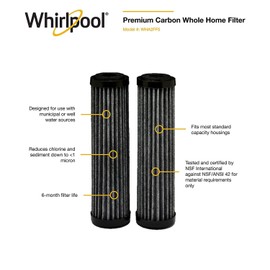Whirlpool WHA2FF5 Water Filter , Black