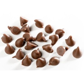 Barry Callebaut Van Leer Milk Chocolate Chips Size 1M by BakeDeco, 1 Pound in Sealed Package