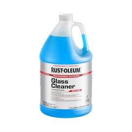Rust-Oleum Professional Cleaners Glass Cleaner | One Gallon (128oz) | Ready to Use Refill Bottle | Professional Strength | Ammonia Free