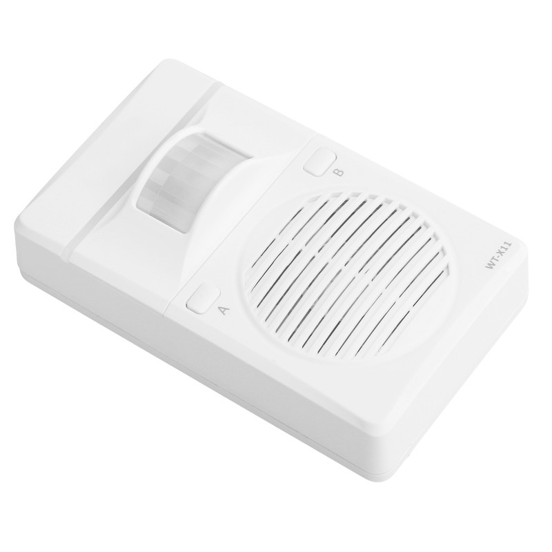 WT‑X11 Rechargeable Sensor Detector Voice Reminder Doorbell Sound Speaker 110‑240V
