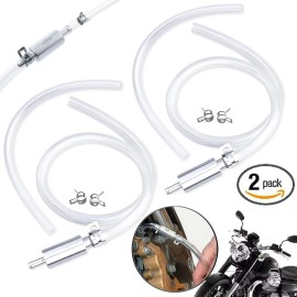 Universal 2Set Brake Bleeder Hose - One Way Check Valve Tube Bleeding Kit for CarMotorcyle