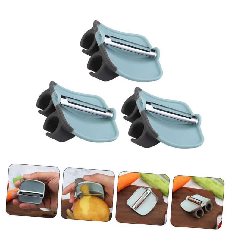 Alipis 2sets Professional Fruit Peeler Potato Peeler Machine Stainless Steel