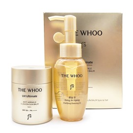 The Whoo UV Ultimate Anti-Wrinkle Cushion Sunscreen 13g Special Set / 더후 유브이 얼티밋 안티링클 쿠션 선밤 13g 기획세트