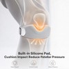 2 Pack Patella Tendon Knee Strap 3D Cushion V Shaped