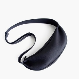 DONNAIN Leather Crossbody Bag for Women, Fashion Halfmoon Crescent Bag, Wide Strap Hobo Sling Bag