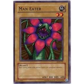 Yu-Gi-Oh! - Man Eater (LOB-075) - Legend of Blue Eyes White Dragon - 1st Edition - Common