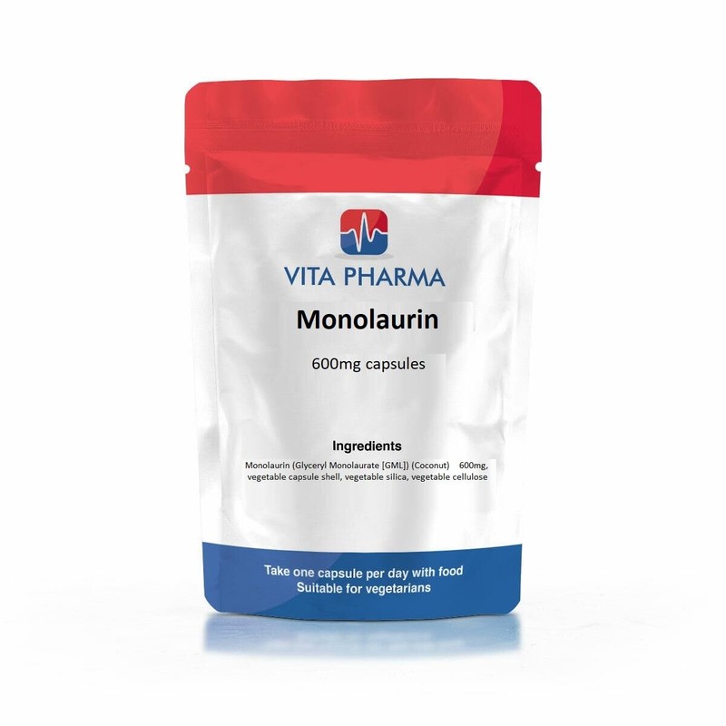 VITA PHARMA Monolaurin 600mg 240 Capsules