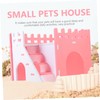 Totority Small Animal Hideout House for Hamsters Guinea Pigs Ferrets