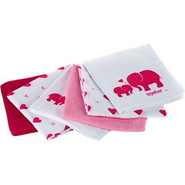 Makian MAUZ/6 Muslin Squares, Multi-Colour