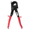 Ratchet Cable Cutter, HS-325A Insulated HCS Copper Aluminum Cutting Tool,