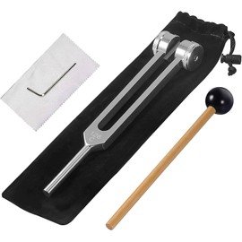 Tuning Fork 128 Hz Healing Instrument, Tuning Forks for Healing Set, Tuning Fork Aluminium Alloy Medical Tuning Fork Set for Sound Therapy Healing