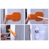 Decoralin Door Handle Jig Spindle Marking Template, 45mm, 57mm and