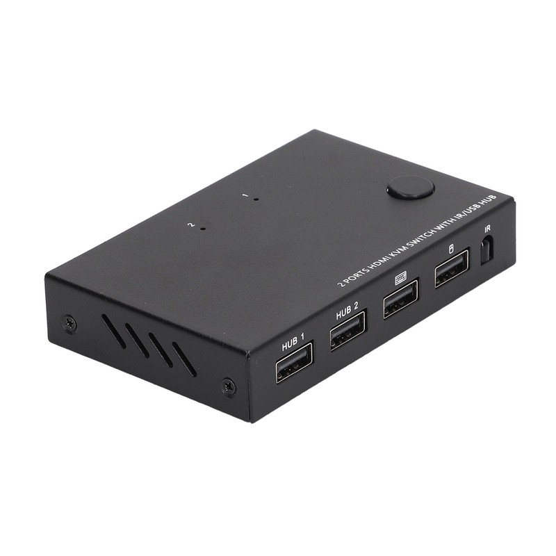 2 in 1 Out KVM Switch 3840 X 2160 Resolution