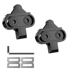 ytorgr Bike Bicycle Shoe Plate Set SPD Compatible Bike Pedal Cleats Bicycle Cleats with Non-Slip Cleat Plates for Mountain Bike