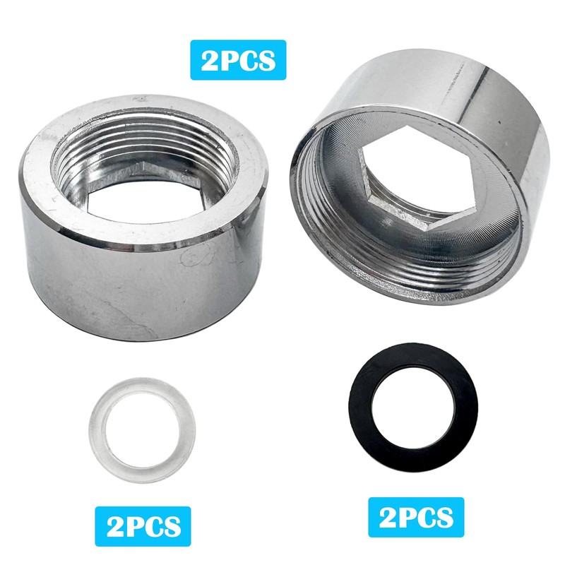 19mm Female to 24mm Female Faucet Adapter,Brass Water Faucet Adapter,Tap