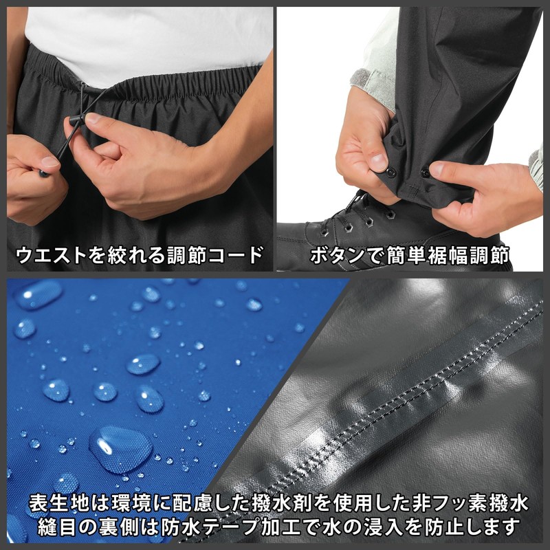 Mac AS-5130 Rain Suit, Gray, S
