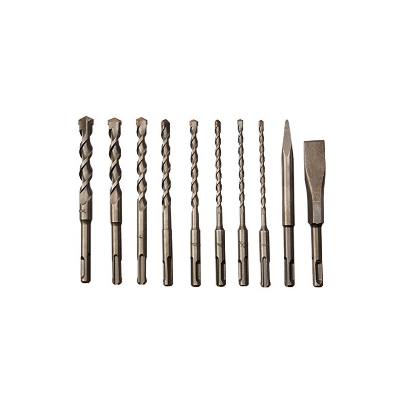 Makita D-45820 Juego de Brocas SDS-Plus, 10 Piezas
