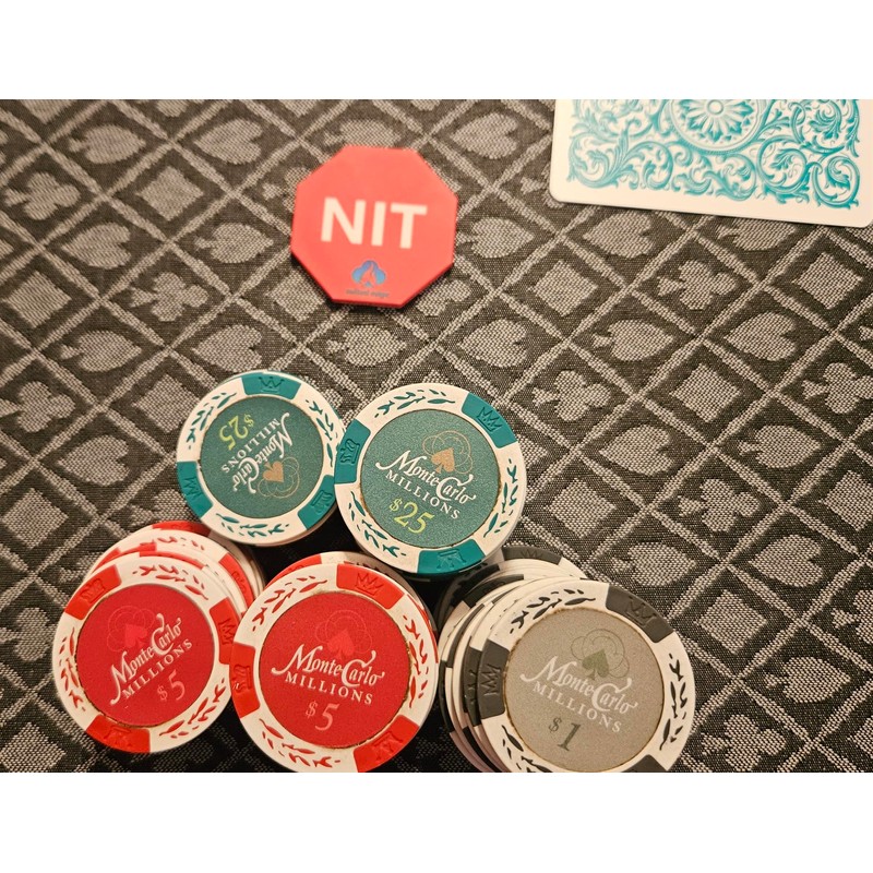 Nit Button Set for Texas Hold'em and Omaha Poker (Pack