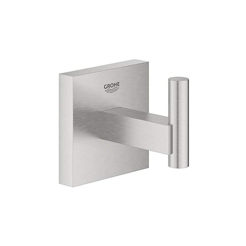 GROHE Start Cube 40961DC0 Bathrobe Hook Concealed Metal Super Steel
