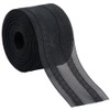 BENECREAT 10m Black Curtain Tape, 75mm Curtain Pleat Tape Perforated
