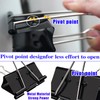 2 Inch Binder Clips(12 Pack), Upgrade Support Points Binder Clips