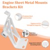Motor Mount Brackets Compatible with Chevy C10 & GMC Truck