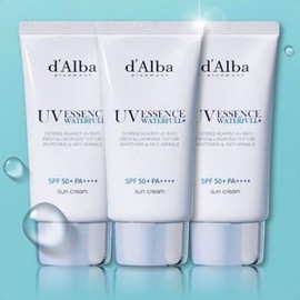 Dalba Waterful Essence Tone-Up Sun Cream Moisturizing Sun Cream 50ml x 3 / 달바 워터풀 에센스 톤업 선크림 수분썬크림 50ml x 3개