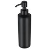 Matte Black Countertop Soap Dispenser, 11.8 oz Lotion Dispenser with