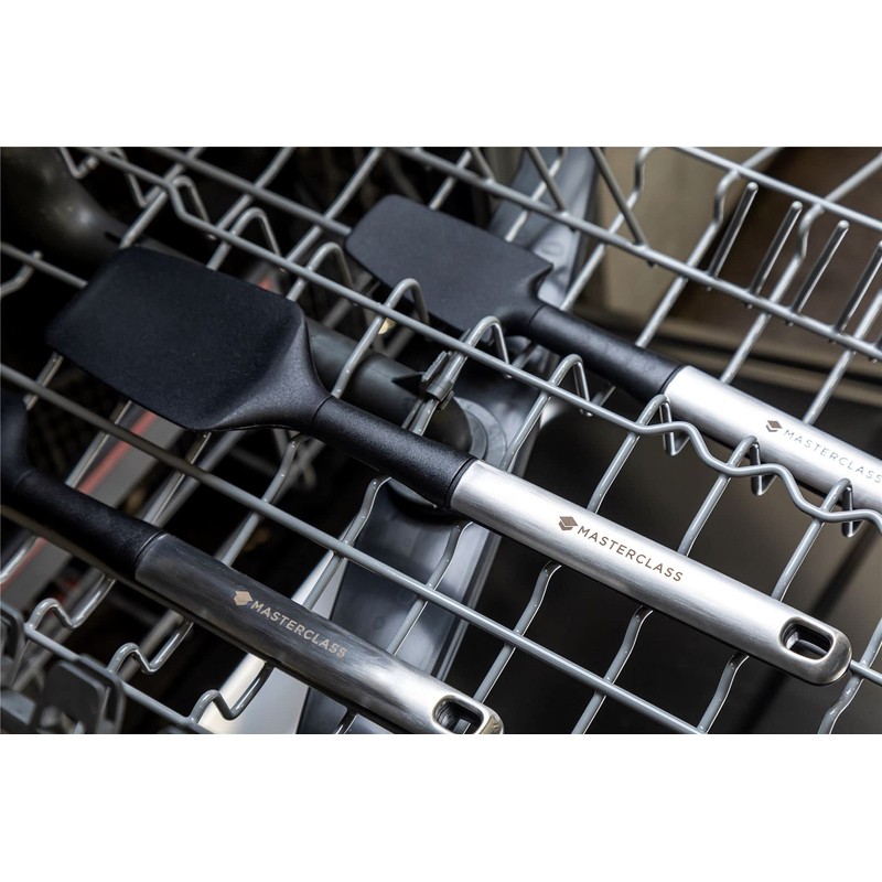 MasterClass Soft Grip Stainless Steel Spoon Spatula