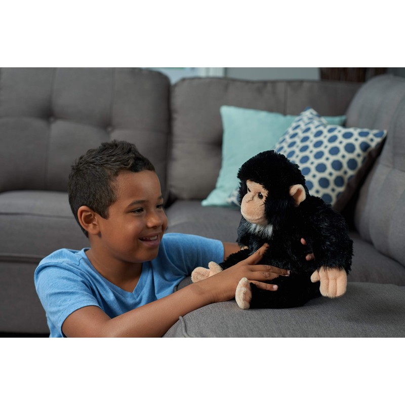 Wild Republic Chimp Stuffed Animal Plush Toy, Multi (16521), 12"