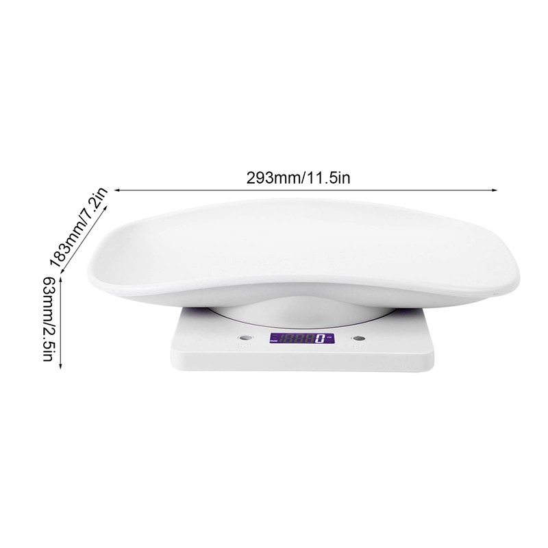 Digital Pet Scale, Multifunctional Electronic Scales Pet Scales 10kg/1g Digital