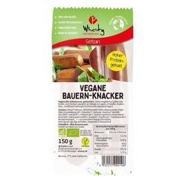 Wheaty Vegane Bauern-Knacker - Bio - 150g x 5-5er Pack VPE