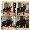 Bienbee Dog Bathrobe, Quick Drying Super Absorbent Dog Robes for