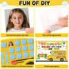 Funrous 89 Pcs Back to School Bulletin Board Set Yellow