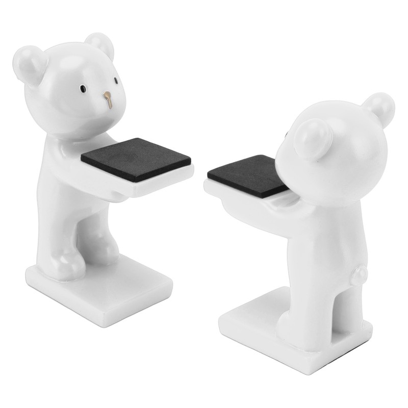 Bear Watch Stand Handcrafted Three Dimensional Modern Style Resin Watch